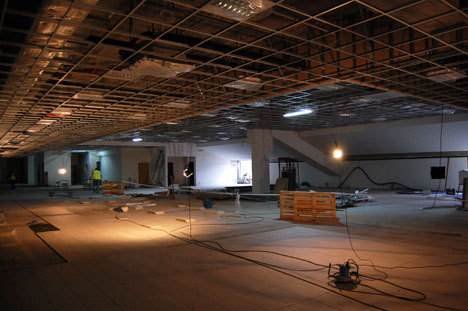 Główny hol na poziomie 0,00