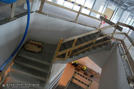 strony prowadzące do przyszłego muzeum Wisły Kraków