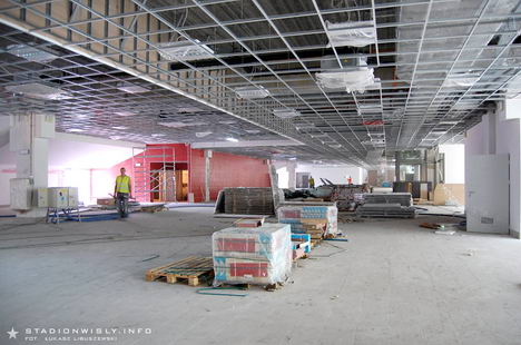 Główny hol na poziomie 0,00