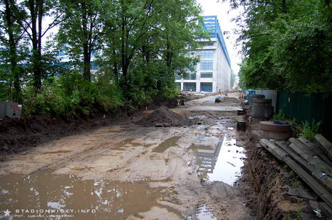 Widok od strony al. 3 Maja